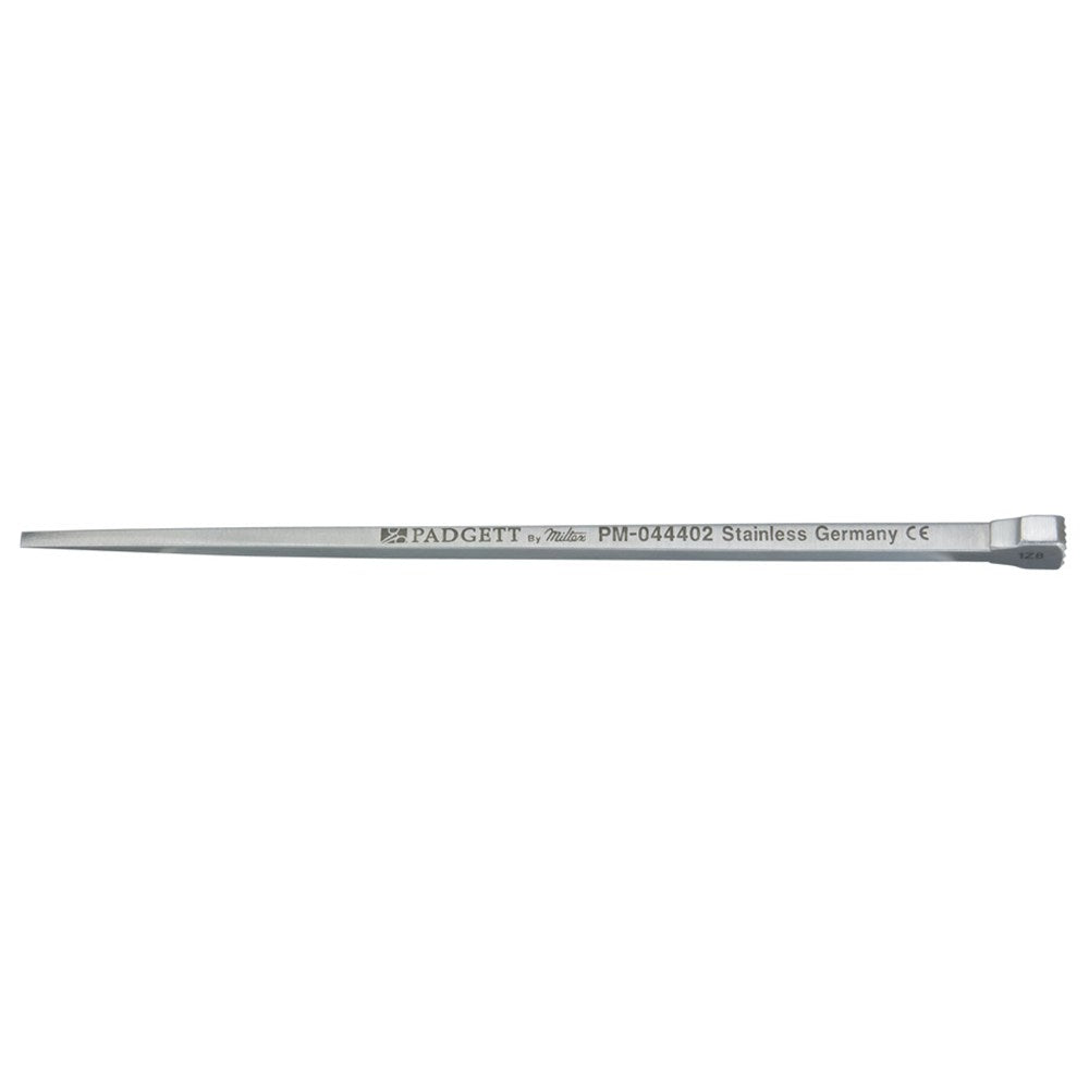 PADGETT Mini-Osteotome, Straight, Length 5" (127mm), Width 8mm. MPN: PM-044408