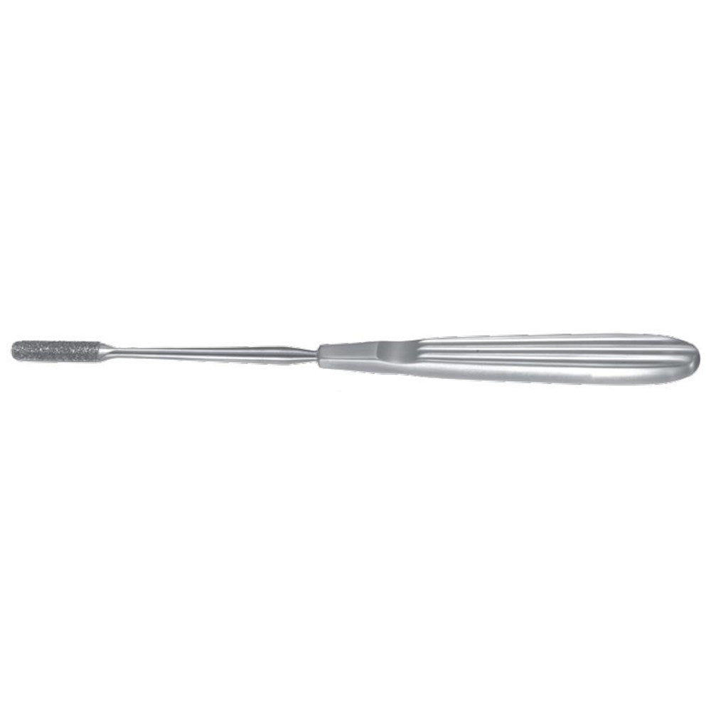 PADGETT Peet Nasal Rasp, Flat, Curved, Diamond Coated, Length= 7-1/2" (191 mm), Width= 7 mm. MPN: PM-1458