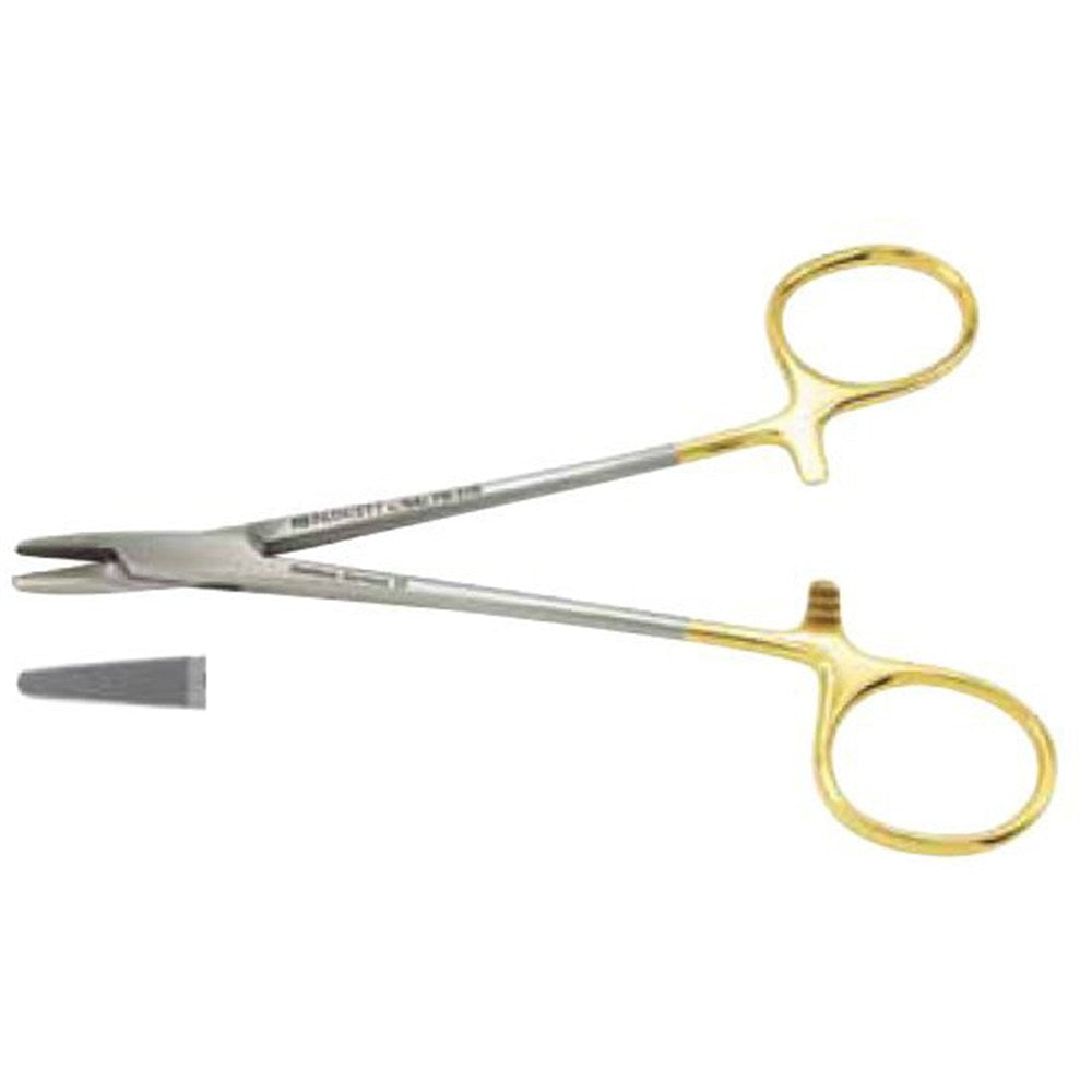 PADGETT Baumgartner Needle Holder, 5¾" (14.6 cm), Serrated Jaws, Tungsten Carbide. MPN: PM-2110