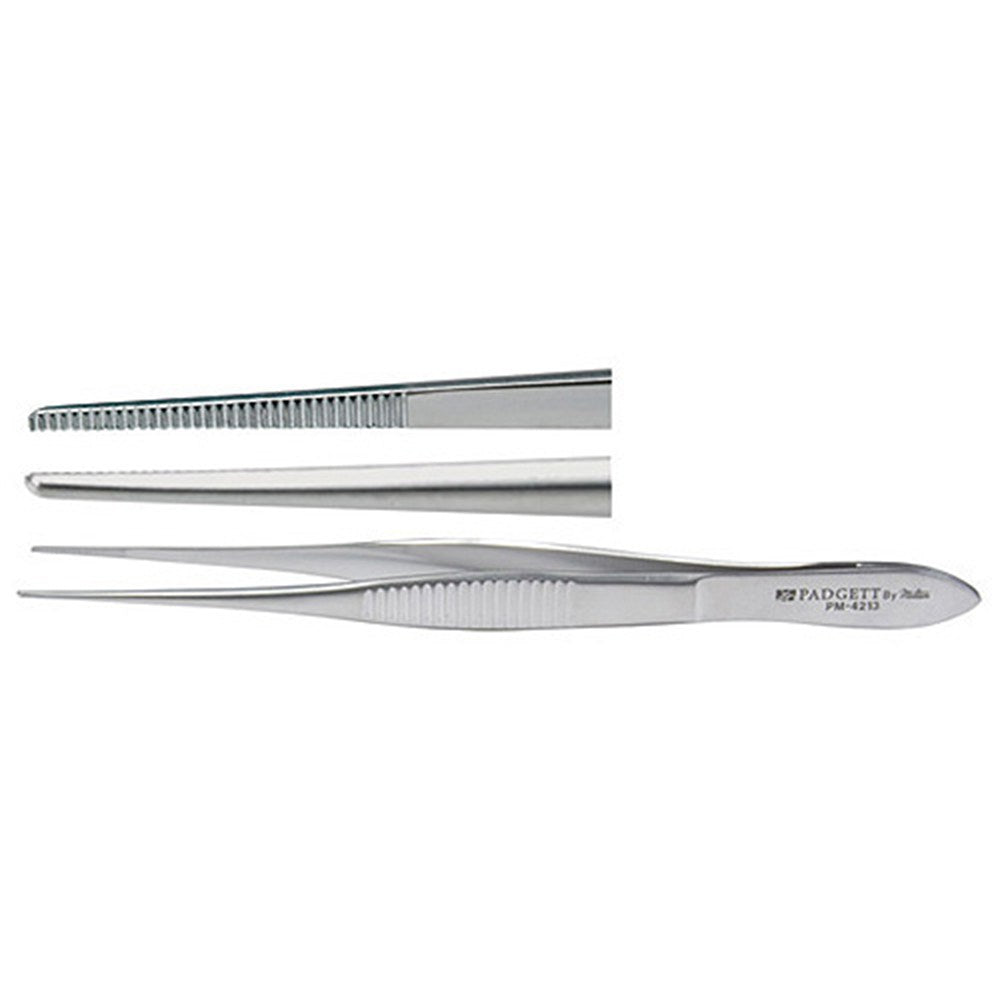 PADGETT Cobaugh Eye Dressing Forceps, Serrated, Length= 4" (102 mm). MPN: PM-4213
