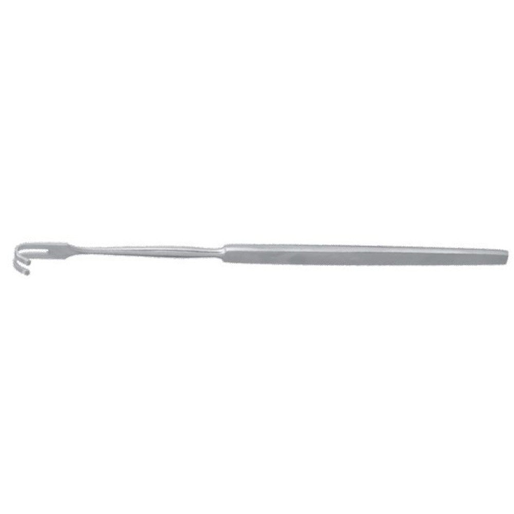 PADGETT Rake Retractor, 6-1/2" (165mm), 4 Blunt Prongs, 1/2" (12mm) Wide. MPN: PM-4582