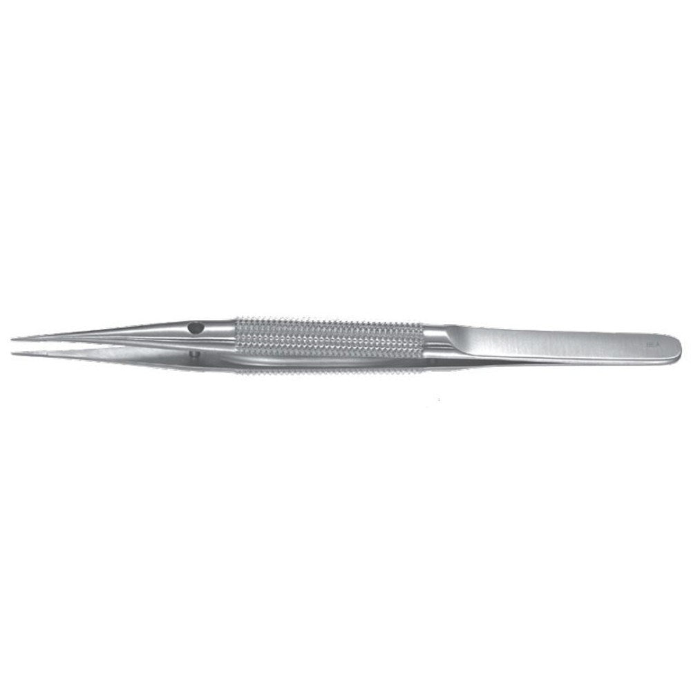 PADGETT Micro Suture Forceps, Straight with Tying Platform, 0.3 mm Wide, Length= 6" (152 mm). MPN: PM-4860