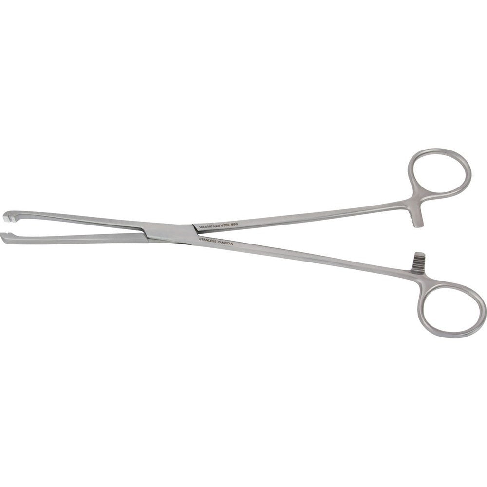 MILTEX VANTAGE Atraumatic Tenaculum Forceps 9" (22.9cm), straight, 1/4" (.64cm) jaws. MPN: V930-856