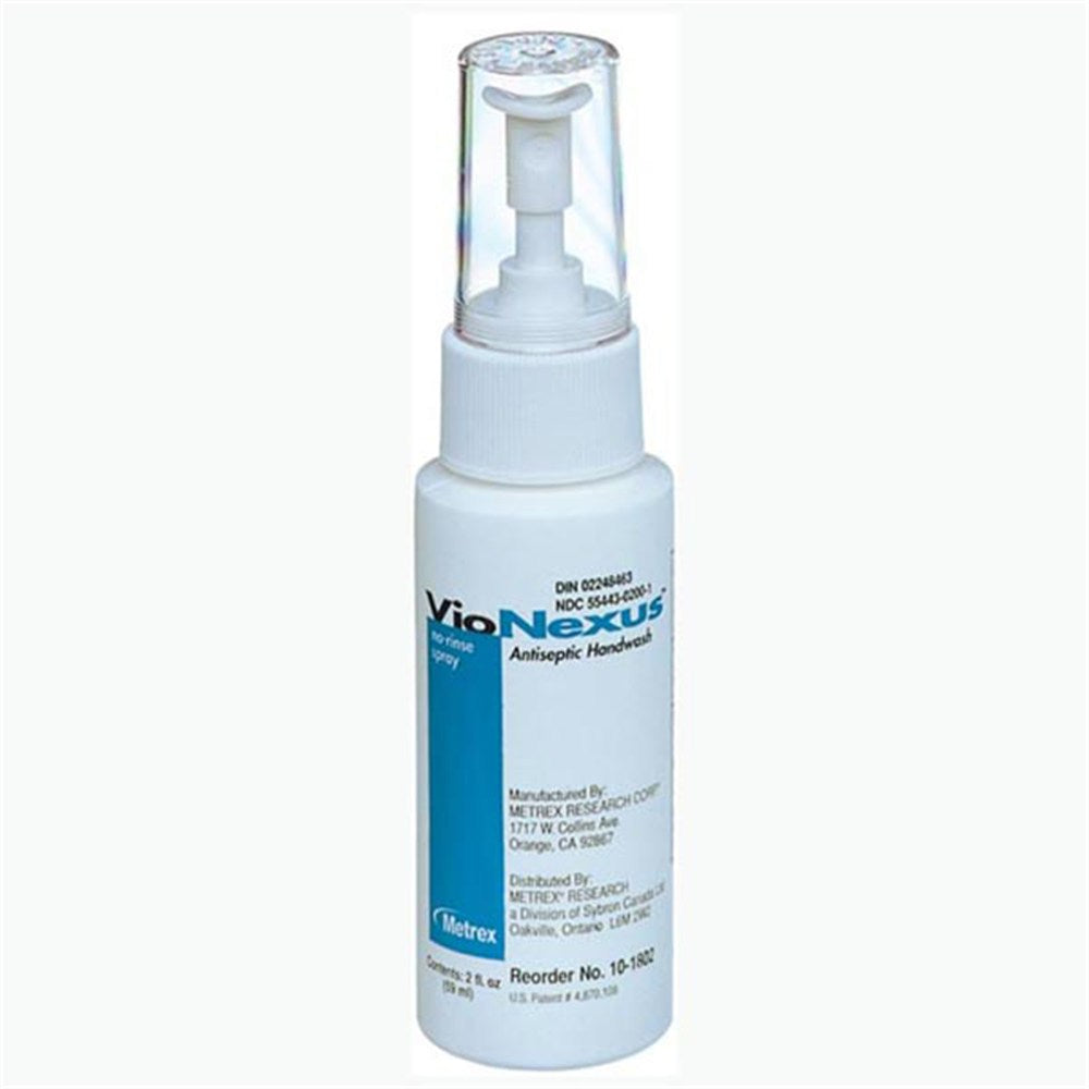 METREX VioNexus No Rinse Spray Hand Sanitizer, 2 oz. MPN: 10-1802