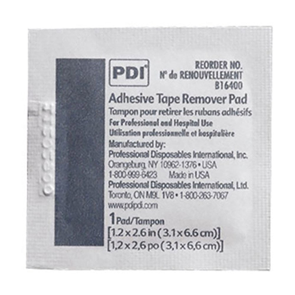 PDI Adhesive Tape Remover Pad, 1.2" x 2.6", 100/bx, 10 bx/cs. MPN: B16400 - Image 2