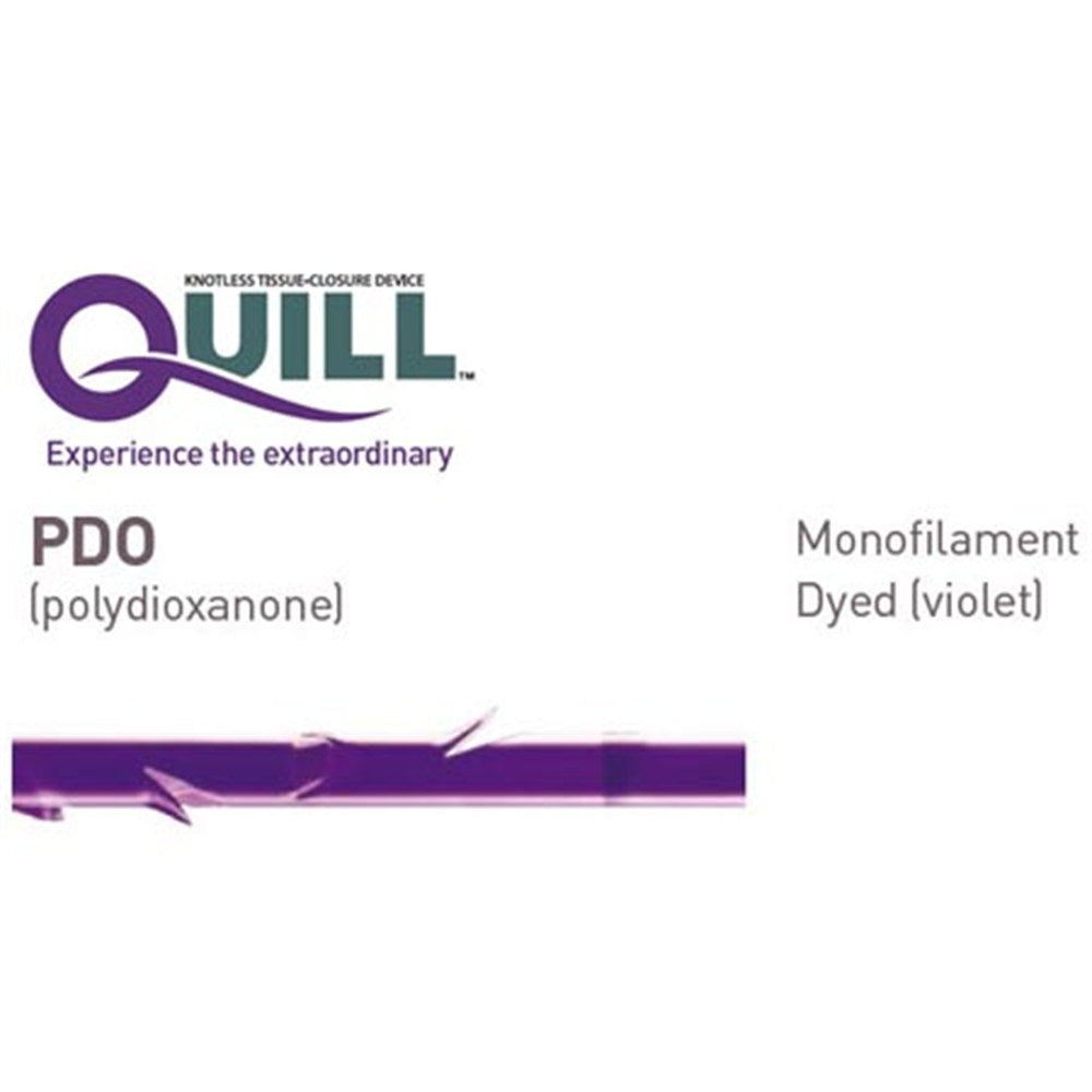 QUILL PDO Suture, Taper Point, Unidirectional, 0, 30cm, 36mm, 1/2 Circle. MPN: VLP-1002