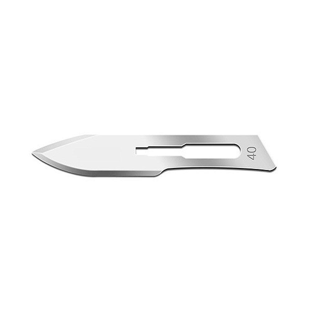 Swann Morton Carbon Steel Blade, Sterile, Size 40, 100/bx. MPN: 00SM40