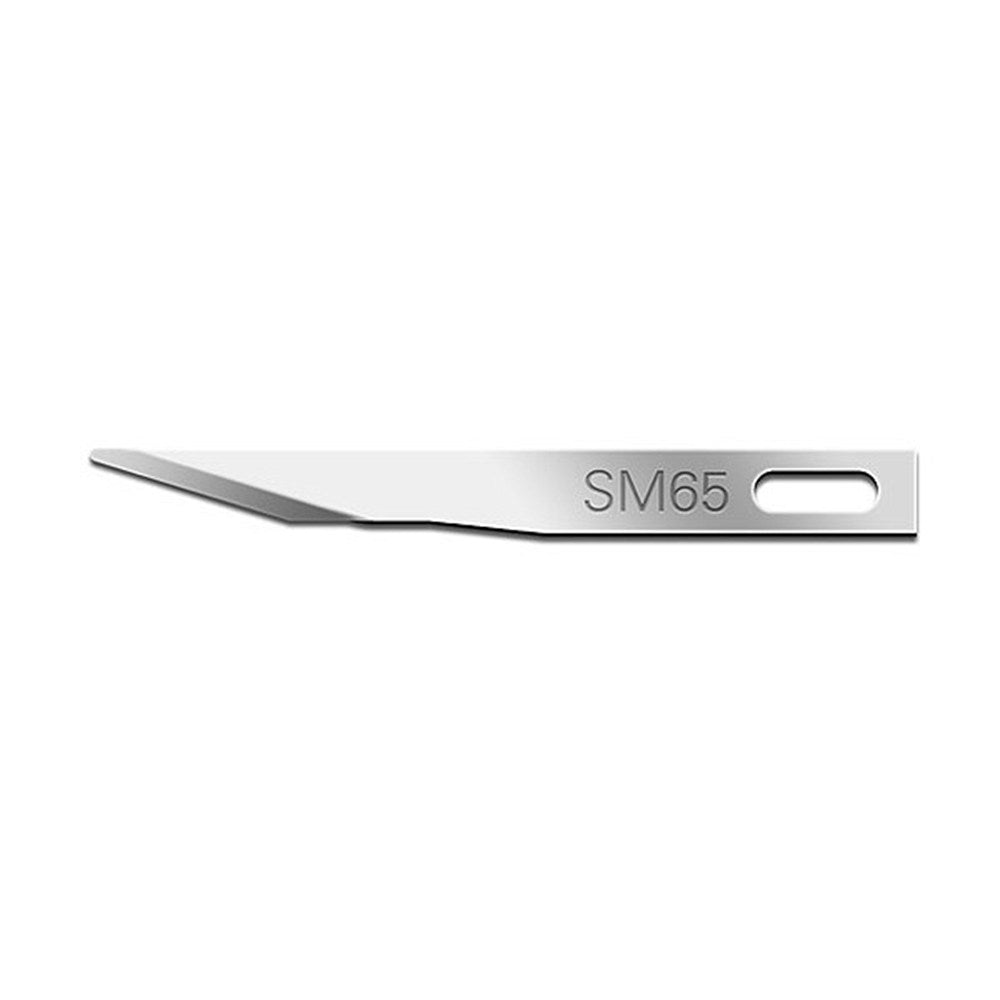 Swann Morton Miniature Surgical Blade, Stainless Steel, Sterile, Size 65, 25/bx. MPN: 01SM65