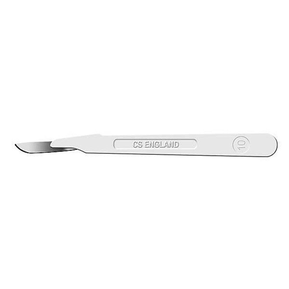 Cincinnati Disposable Scalpel, Stainless, Non-Sterile, Size 10, 100/bx. MPN: 0610