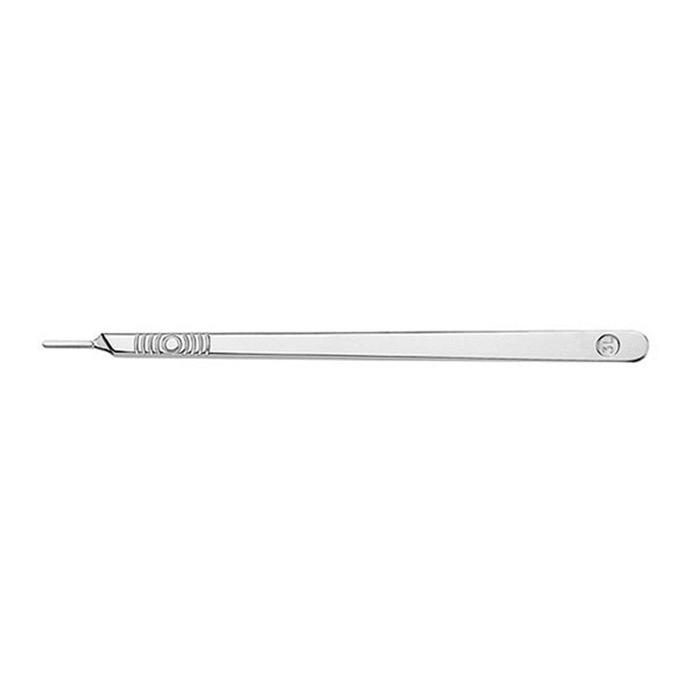 Swann Morton Long Scalpel Handle, Stainless, Size 3. MPN: 073L