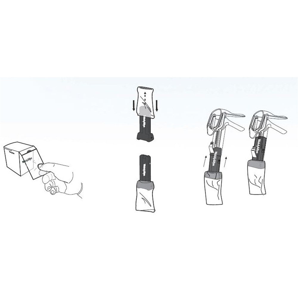 Disposable Sheaths for Welch Allyn Kleenspec 790 & 800 Cordless Illuminators. MPN: 59010 - Image 2