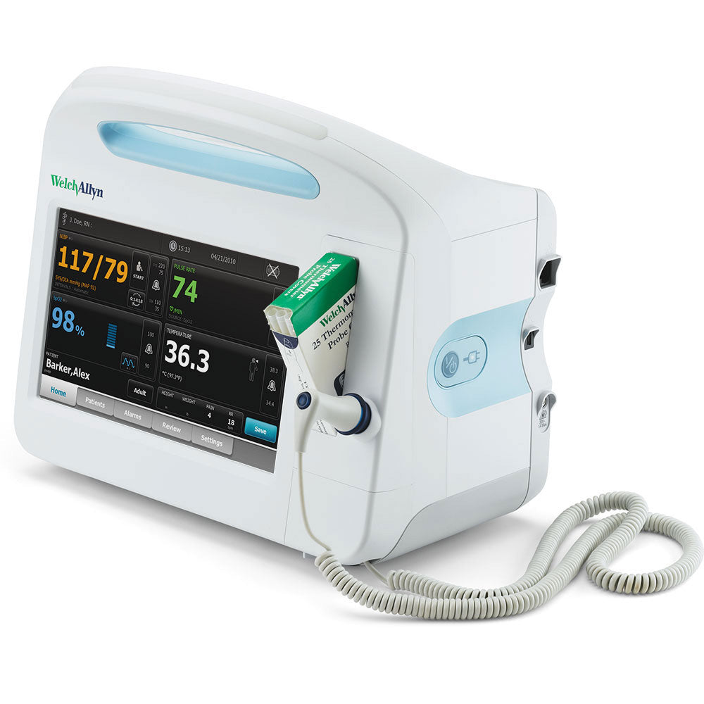 Welch Allyn CONNEX 6800 Vital Signs Monitor, Nellcor SpO2, Capnography (CO2), SureTemp Plus. MPN: 68NCTX-B - Image 2