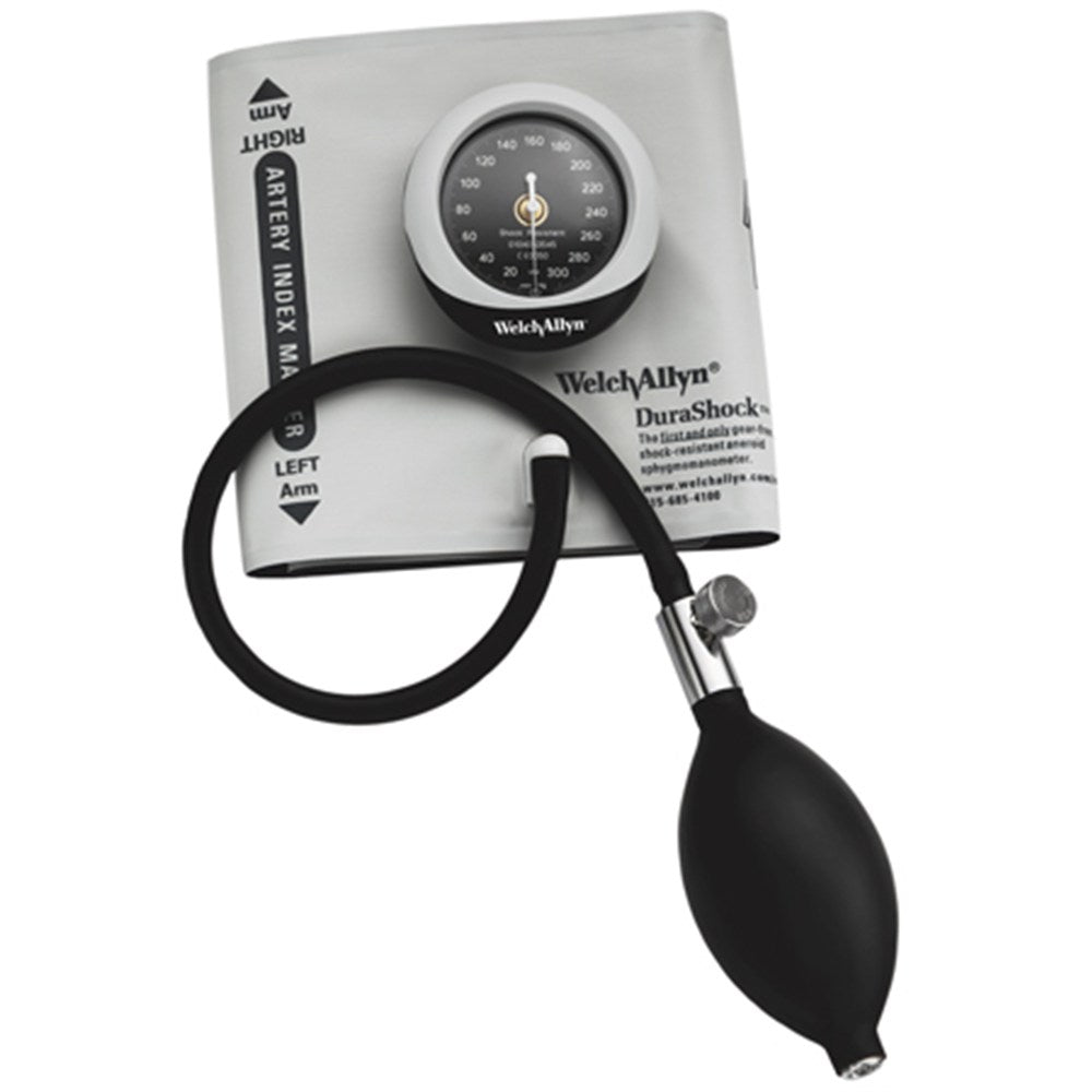 Welch Allyn Silver Series DS45 Aneroid Sphygmomanometer with 1-Piece SMALL ADULT Cuff. MPN: DS45-10
