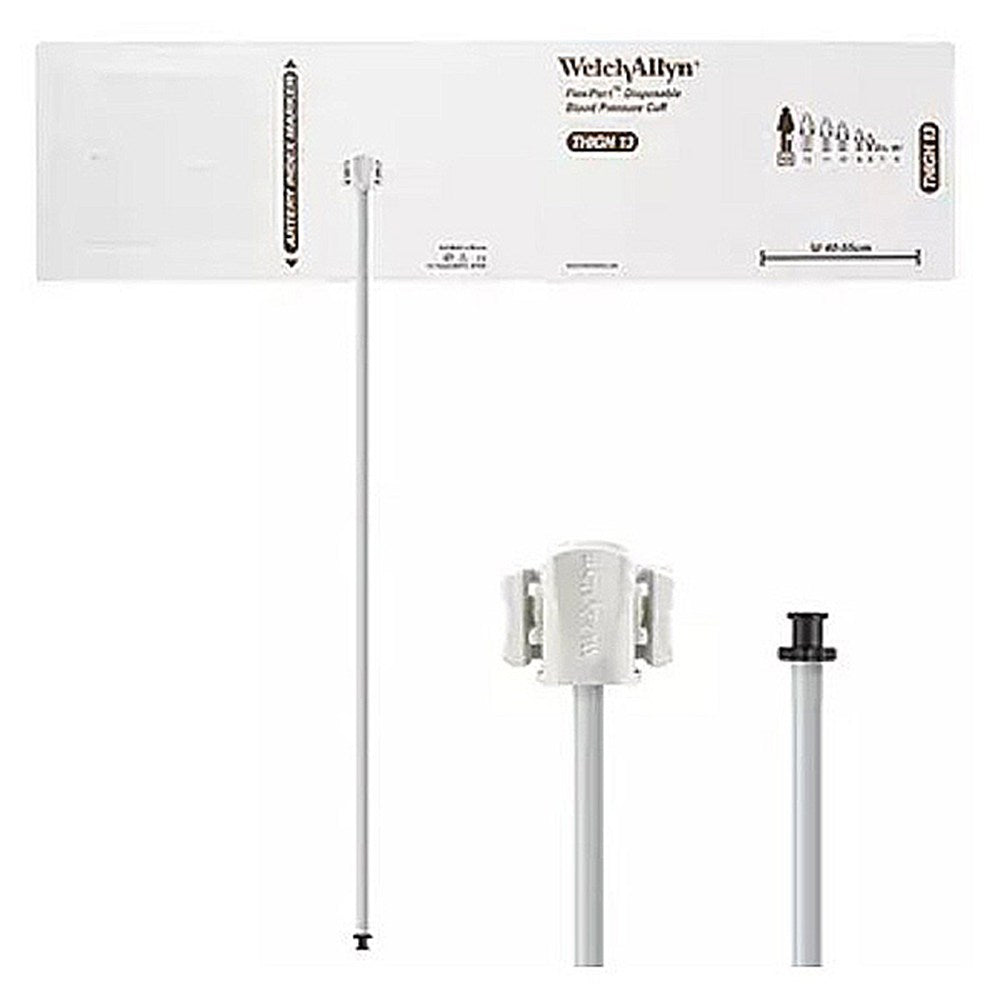 Welch Allyn FlexiPort Disposable Blood Pressure Cuff; Size-13 Thigh, 1-Tube , Tri-Purpose Connector; 20/pack. MPN: SOFT-13-1TP