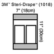 3M STERI-DRAPE Instrument Pouch Holds Standard Size Instruments, 7" x 11", 2 Compartments. MPN: 1018