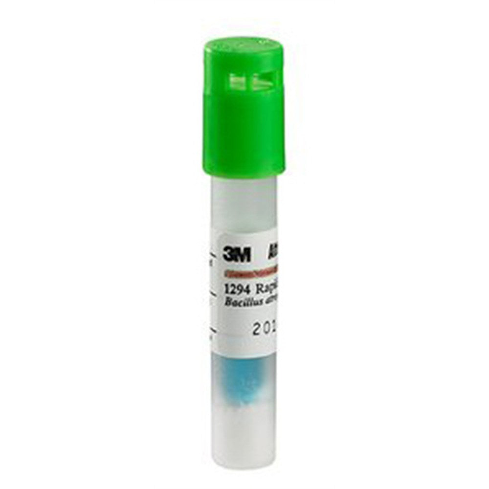 3M ATTEST Rapid Readout Biological Indicator For EO, 4-Hour Readout, Green Cap, 50/box, 4 box/case. MPN: 1294