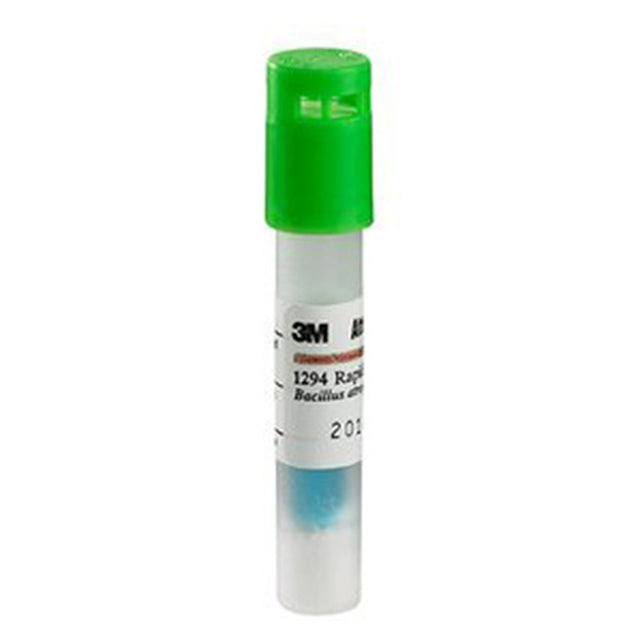 3M ATTEST Rapid Readout Biological Indicator For EO, 4-Hour Readout, Green Cap, 50/box, 4 box/case. MPN: 1294