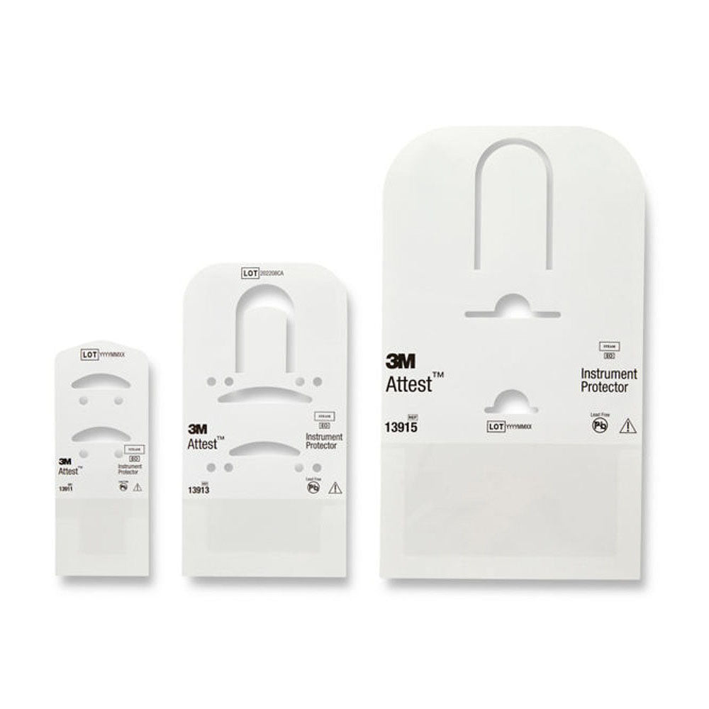 3M Attest Instrument Protectors, 2" x 5", 100/pack, 10 packs/case. MPN: 13911 - Image 3