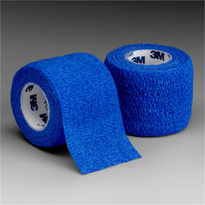 3M COBAN Self-Adherent Wrap, 2" x 5 yds, Blue, 36/case. MPN: 1582B