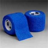 3M COBAN Self-Adherent Wrap, 3" x 5 yds, Blue, 24/case. MPN: 1583B