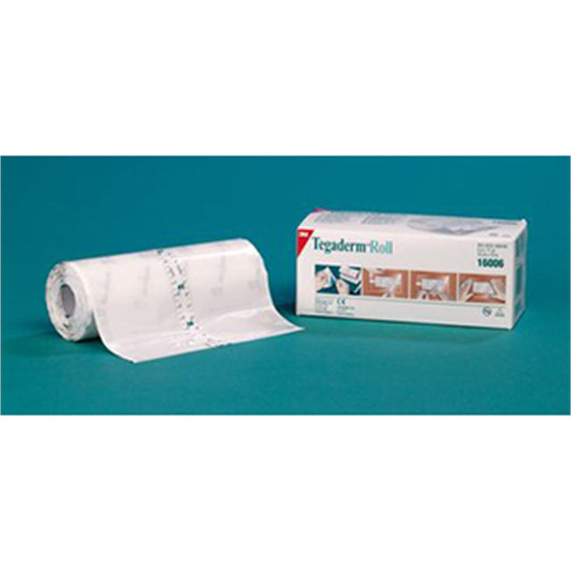 3M TEGADERM Transparent Film Roll, 6" x 11 yds, 4 roll/case. MPN: 16006