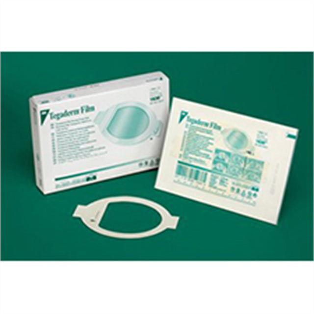 3M TEGADERM Picture Frame Style Transparent Film Dressing, 4" x 4-1/2" with Label, 50/box, 4 box/case. MPN: 1630