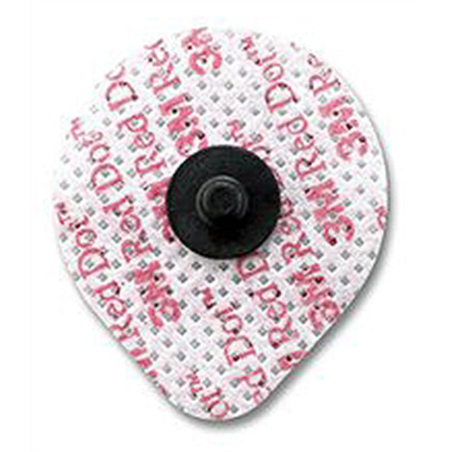3M RED DOT Infant Soft Cloth ECG Electrode, 3.2cm (1-1/4" ) Dia, Radiopaque, 3/bag, 200 bag/case. MPN: 2268-3