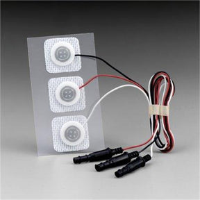 3M RED DOT Infant ECG Electrodes, Attached Lead Wire, 33mmx22mm, Radiolucent, 3/bag, 100 bag/case. MPN: 2283