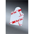 3M RED DOT Resting ECG Electrode, 2.2cm x 2.2cm, Tab, 10/card, 10 card/bag, 40 bag/case. MPN: 2330