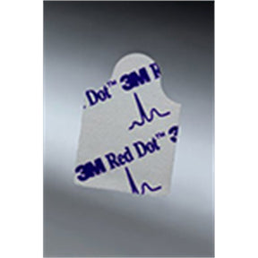 3M RED DOT Resting ECG Electrode, Conductive Adhesive, 2cm x 2cm, Tab Style. MPN: 2360