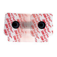 3M RED DOT Repositionable ECG Monitoring Electrode, 1.56" x 1-1/4", 5/bag, 200 bag/case. MPN: 2660-5