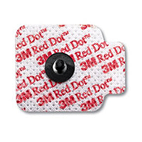 3M RED DOT Repositionable ECG Monitoring Electrode, 1.56" x 1-1/4", 5/bag, 200 bag/case. MPN: 2670-5