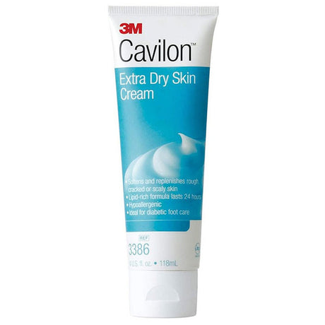 3M CAVILON Foot Cream, 4 oz Tube, 12/case. MPN: 3386