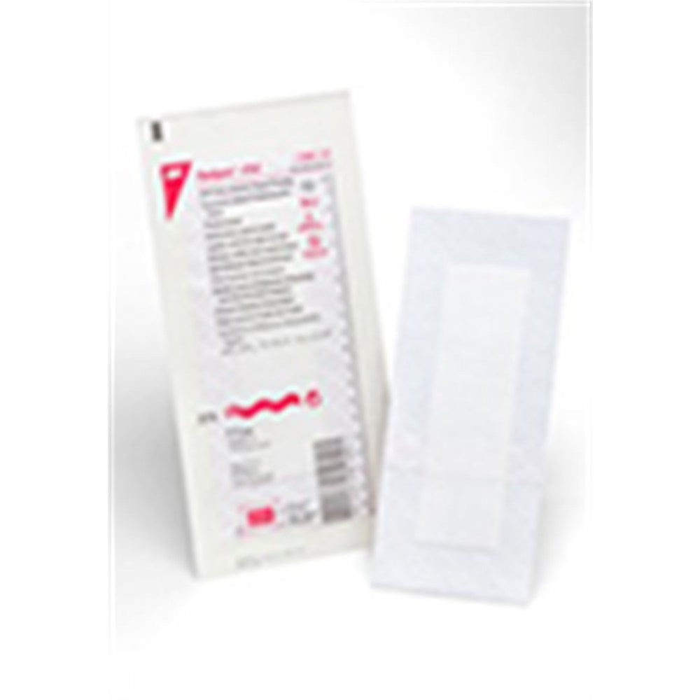 3M MEDIPORE +Pad Soft Cloth Wound Dressing, 3-1/2" x 8", Pad Size 1-3/4" x 6", 25/box, 4 box/case. MPN: 3570