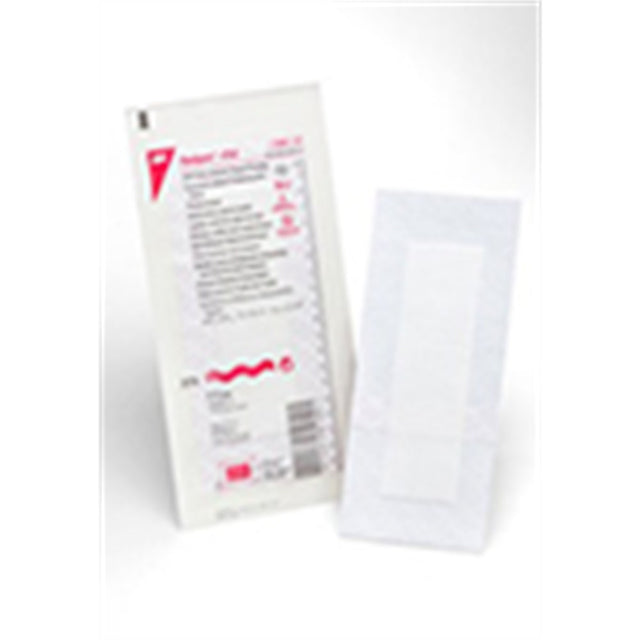 3M MEDIPORE +Pad Soft Cloth Wound Dressing, 3-1/2" x 8", Pad Size 1-3/4" x 6", 25/box, 4 box/case. MPN: 3570