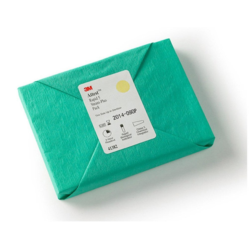 3M ATTEST Test Pack Includes: 16 Test Packs + 16 Controls, 3 Hr Readout, Brown Cap. MPN: 41382