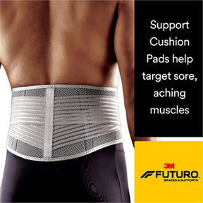 3M FUTURO Comfort Stabilizing Back Support, Small/ Medium, 2/cs. MPN: 46815ENR