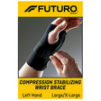 3M FUTURO Compression Stabilizing Wrist Brace, Left Hand, Large/ X-Large, 2/pk, 6 pk/cs. MPN: 48403ENR