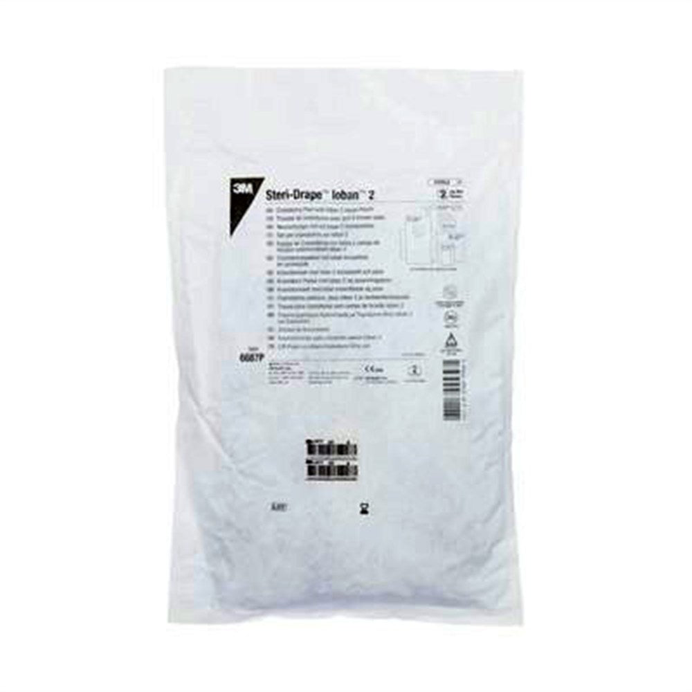 3M STERI-DRAPE Craniotomy Drape, with Ioban, 2 Incise pouch 10/cs. MPN: 6687