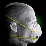 3M OCCUPATIONAL N95 Particulate Respirator / Face Mask, Staple Free Attachment. MPN: 8210 - Image 4