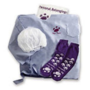 3M BAIR PAWS FLEX Warming Gown Kit: X-Large 51"L Gown, Booties, Bonnet, PB Bag, Shoe Bag. MPN: 84203