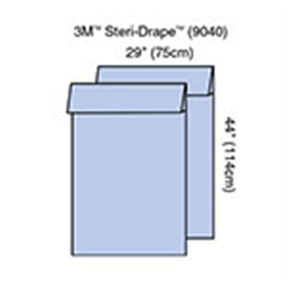 3M STERI-DRAPE Extremity Cover (Pair), 29" x 44", Absorbent Impervious Material. MPN: 9040