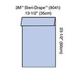 3M STERI-DRAPE Extremity Cover, 13-1/2" x 23-1/2", Absorbent Impervious Material, 50/box, 4 box/case. MPN: 9041