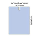 3M Neurology STERI-DRAPE Adhesive Split Sheet, 90" x 102". MPN: 9048
