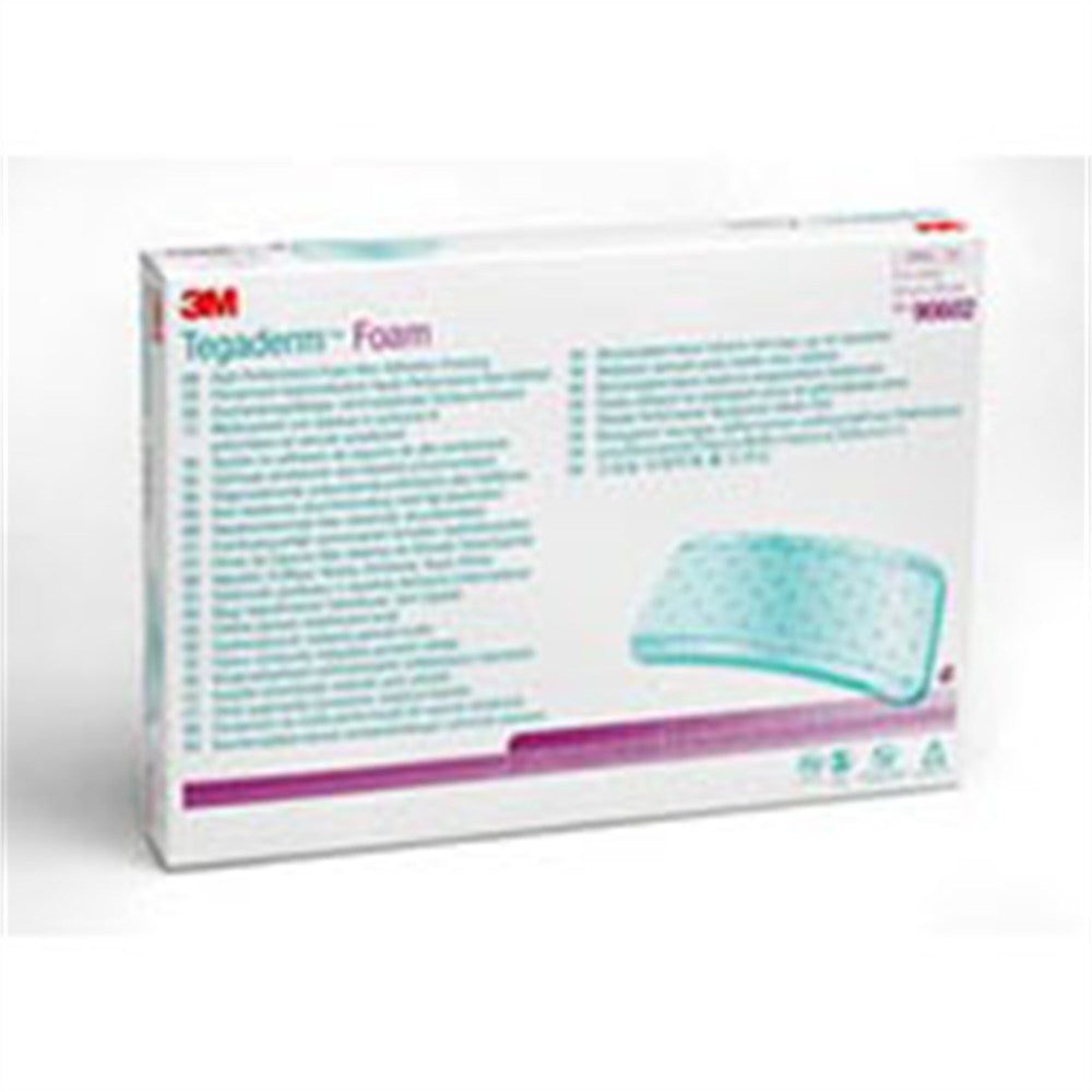 3M TEGADERM Non-Adhesive Foam Dressing, 4" x 8", 5/box, 6 box/case. MPN: 90602