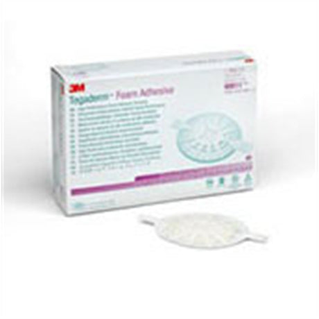 3M TEGADERM Foam Adhesive Dressing, 2-1/2" x 3", Oval, 10/box, 4 box/case. MPN: 90611