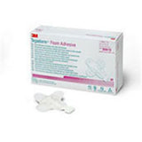 3M TEGADERM Foam Adhesive Dressing, Mini Wrap, 1" x 1", 10/box, 4 box/case. MPN: 90615
