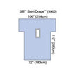 3M STERI-DRAPE Laparotomy Drape, 72" x 112". MPN: 9063