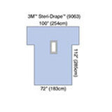 3M STERI-DRAPE Laparotomy Drape, 72" x 112". MPN: 9063