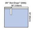 3M STERI-DRAPE Adhesive Towel Drape, 39" x 33", Absorbent Impervious Material, 30/box, 4 box/case. MPN: 9085